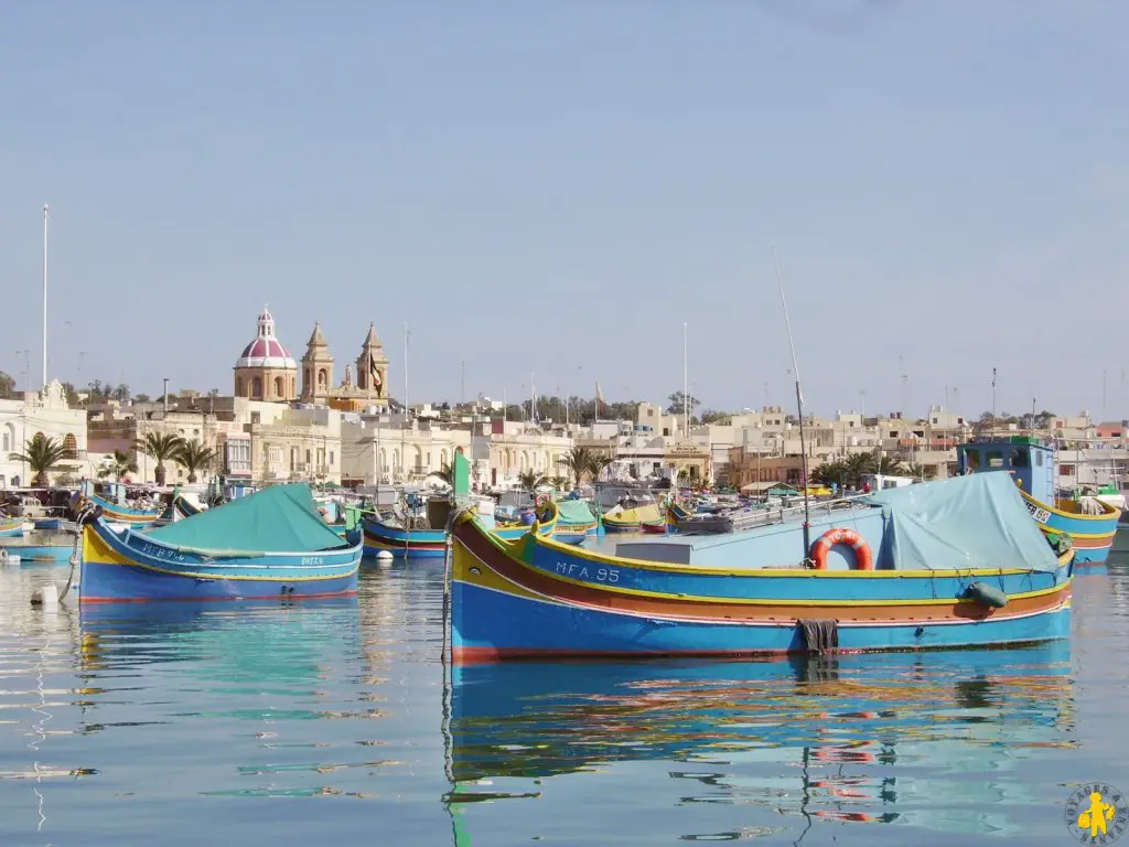 Marsaxloxk 10 îles de Méditerranée pas cher en famille