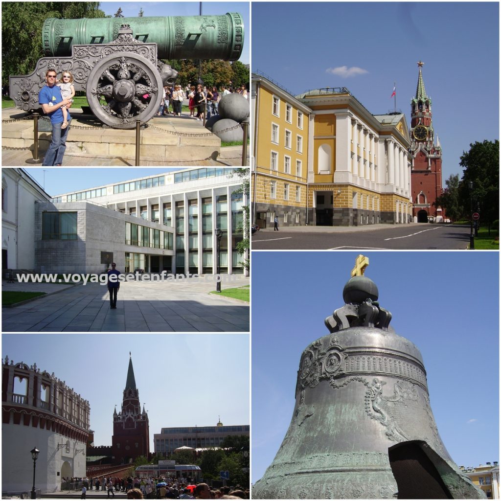 Moscou en famille le Kremlin Moscou en famille activités avec enfant | Blog VOYAGES ET ENFANTS