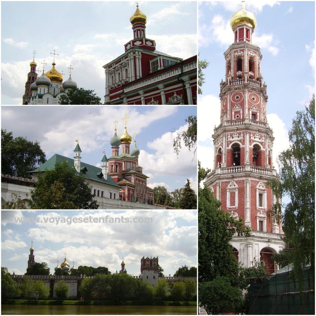 Moscou avec des enfants en famille - Monastère Novodevitchi