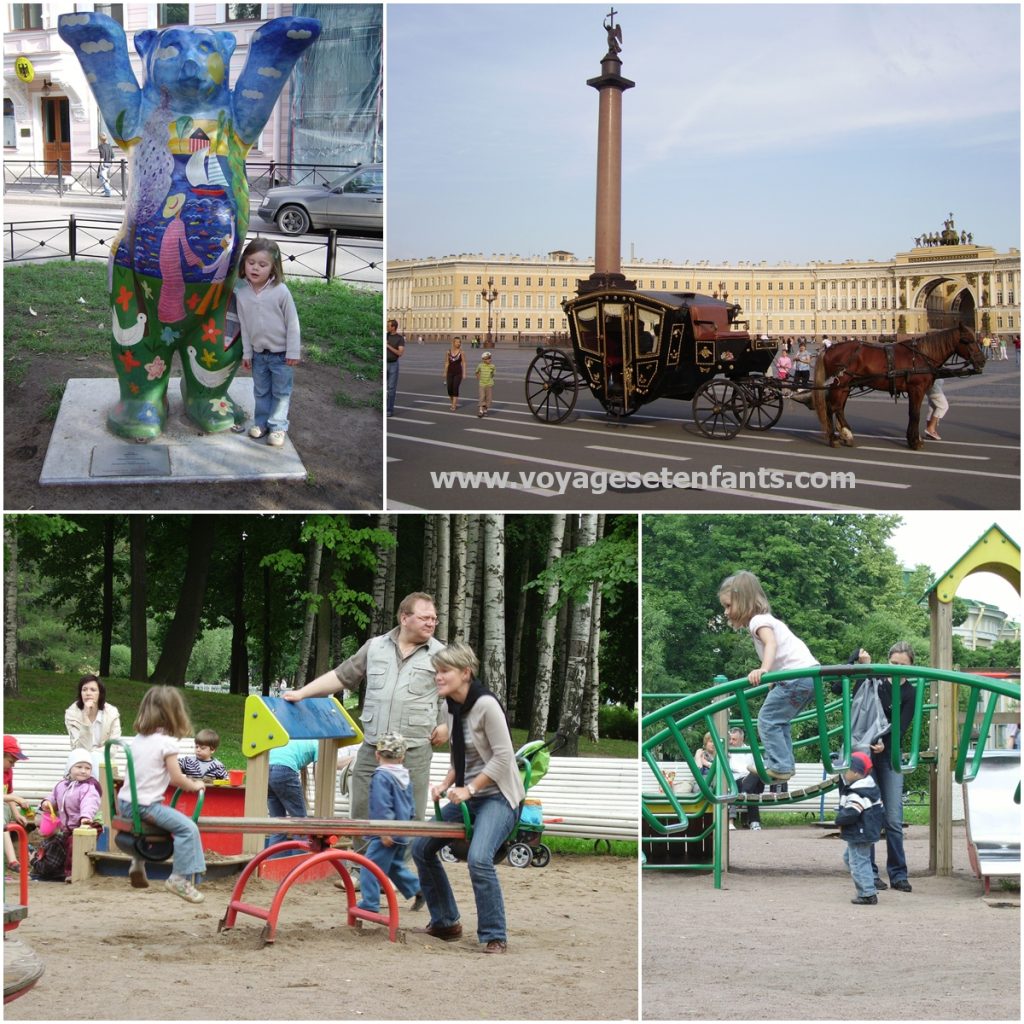 Vacance en famille à St Pétersbourg