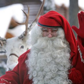 Voir le Père Noël en Laponie en famille
