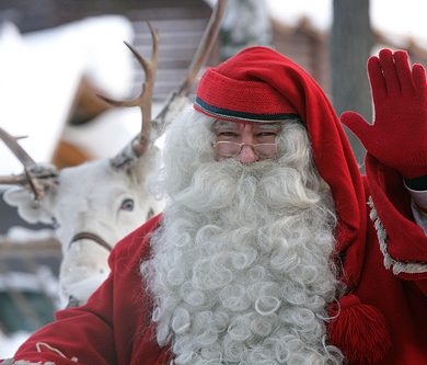 Voir le Père Noël en Laponie en famille