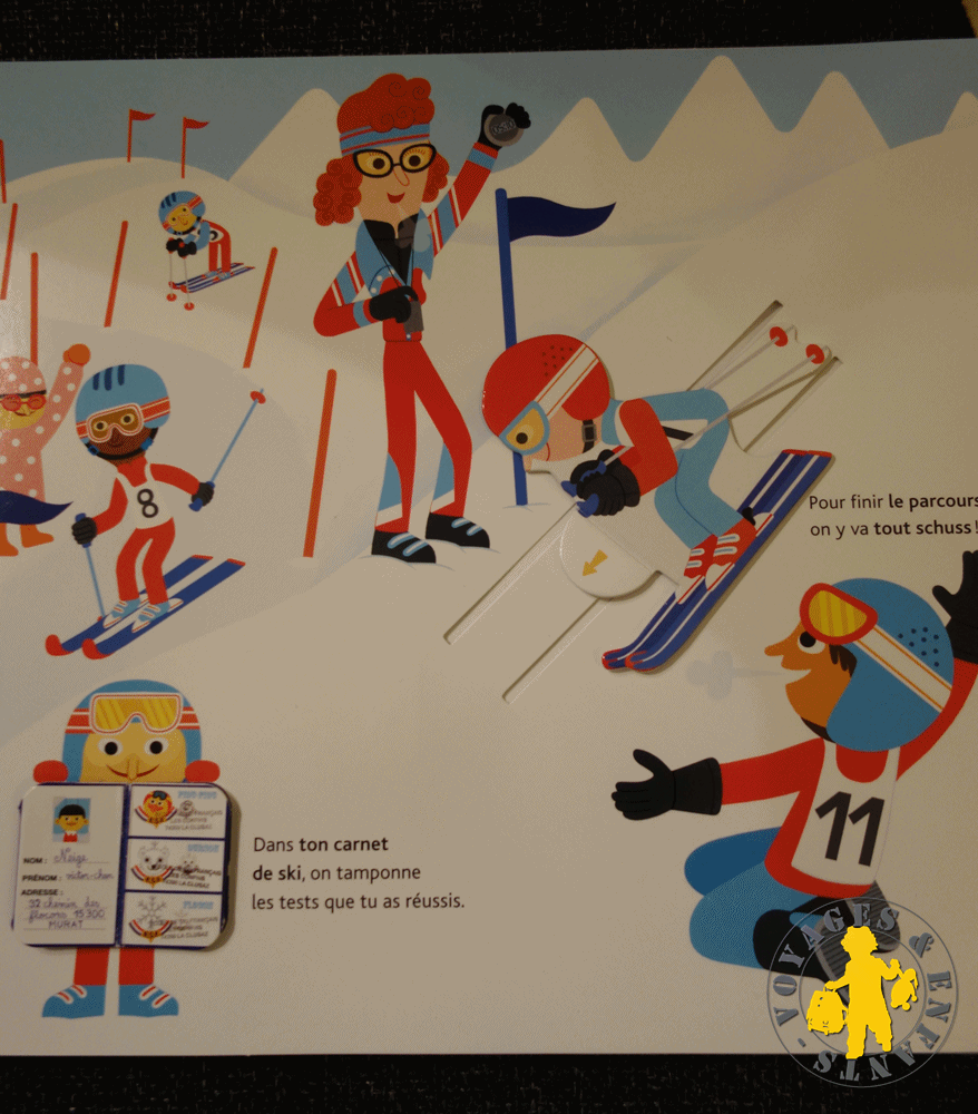 Livre ski enfant Voyage famille