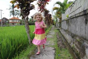 Partir avec des enfants à Bali