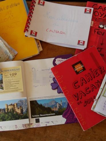 Carnet de voyage enfant
