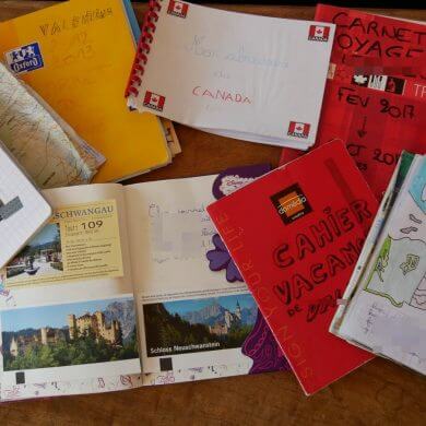 Carnet de voyage enfant