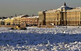 Famille voyage enfant russie hiver