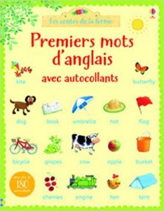 Londres 1er mots anglais autocollant Londres pour les enfants les livres | Blog VOYAGES ET ENFANTS