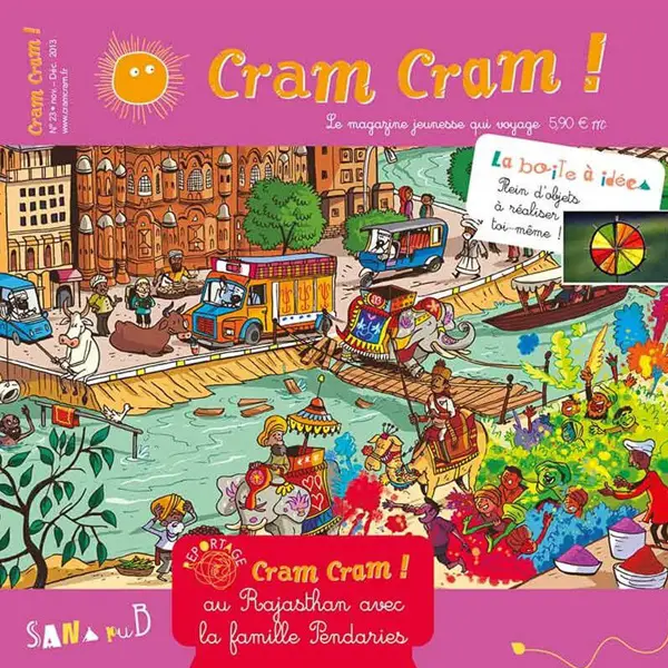 Livre enfant Inde Cram cram Rajasthan Livres pour enfants et ados sur lInde notre sélection