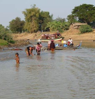 Cambodge avec enfant