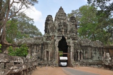 Camboge en camping-car et en famille