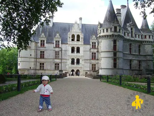 Ou voyager avec bébé Chateaux de la Loire