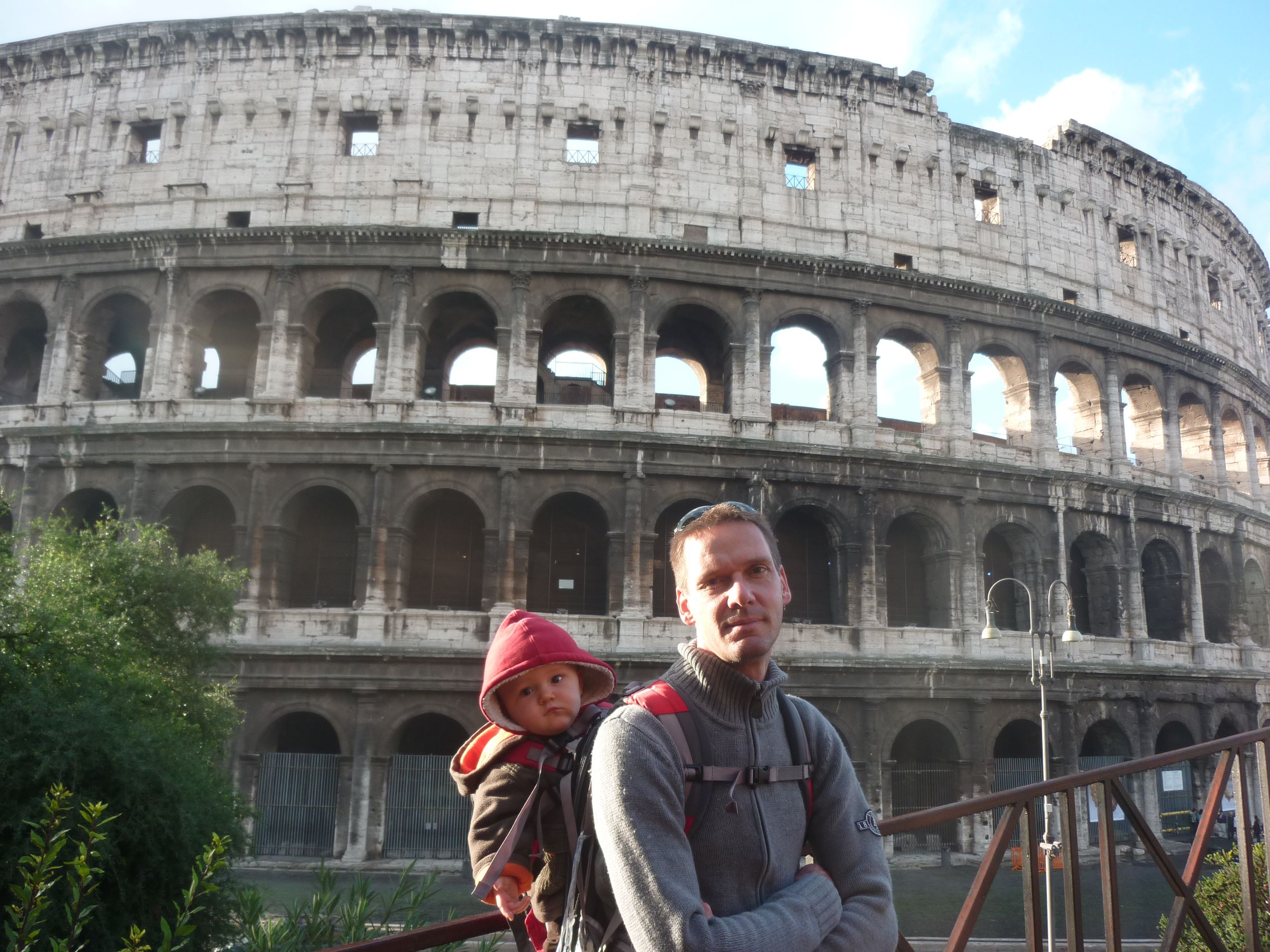 Colysée en famille Rome Voyager avec bébé à partir de quel âge | Blog VOYAGES ET ENFANTS