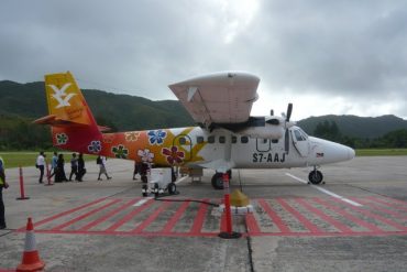 famille en voyage aux Seychelles