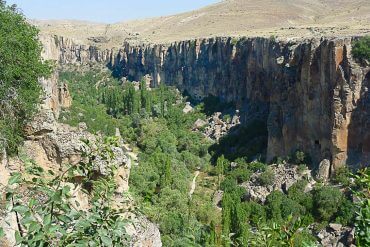 Vallée d'Hilara pour randonnée familiale en Cappadoce