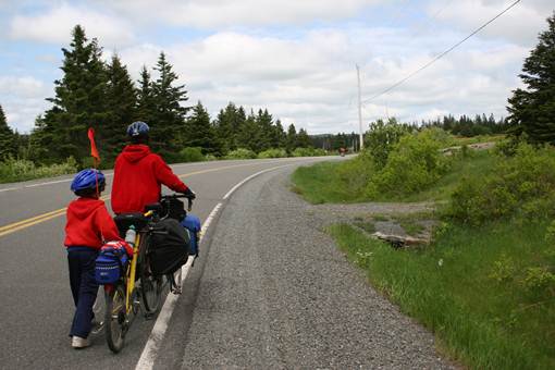 Voyage au Canada en vélo et avec enfants
