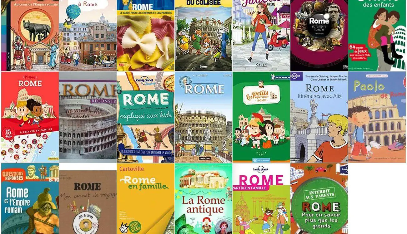 Rome: 19 livres pour enfant