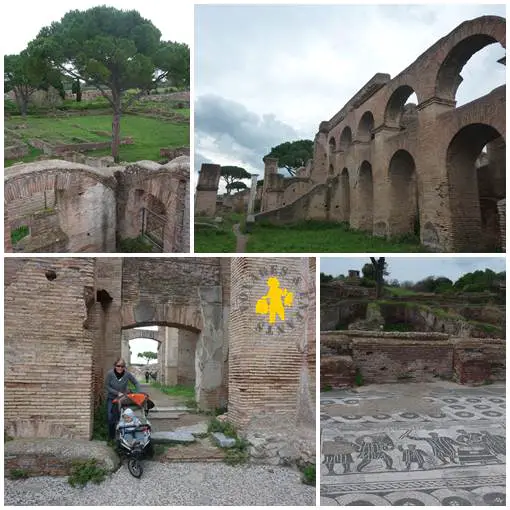 Voyage Rome Monuments Visite Ostia Antica en famille Rome avec bébé | Blog VOYAGES ET ENFANTS