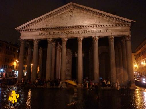 Rome en famille: monuments Panthéon
