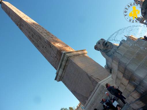 Rome en famille plaza popolo