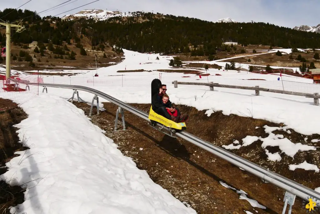 Luge sur rail activité sans neige Neige en famille19 activités sans skier VOYAGES ET ENFANTS