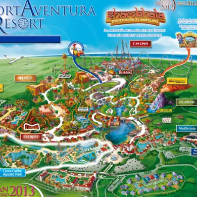 Découvrir PortAventura et ses 6 mondes en famille!