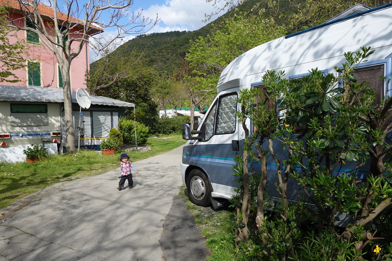 Cinq terre en famille et en camping-car
