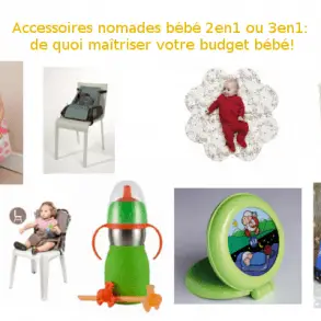 Voyage avec bébé accessoires nomades multifonctions | Blog VOYAGES ET ENFANTS