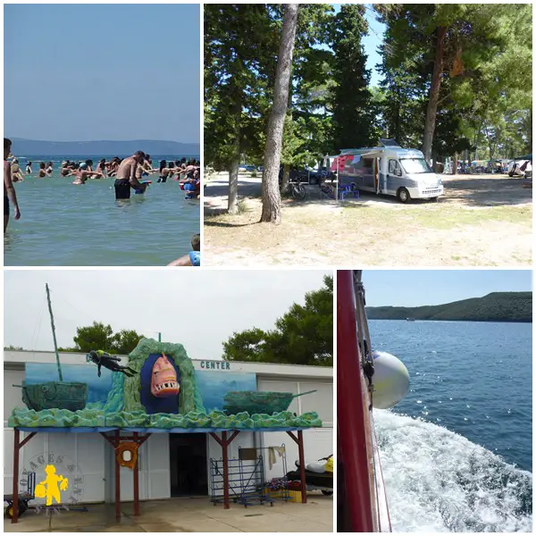 Camping Zaton resort Croatie en camping car en 12 jours | VOYAGES ET ENFANTS