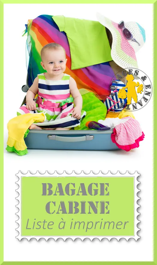 Valise format cabine Bébé dans une tasse de thé