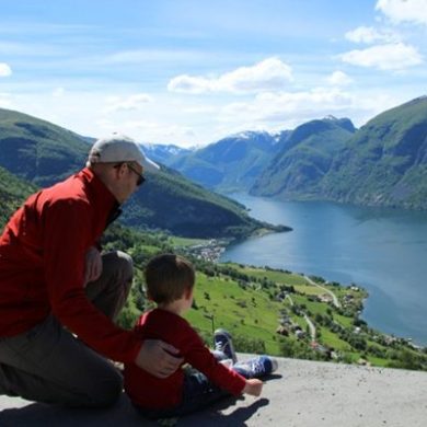 Norvège avec bébé Alexandre, 23 mois