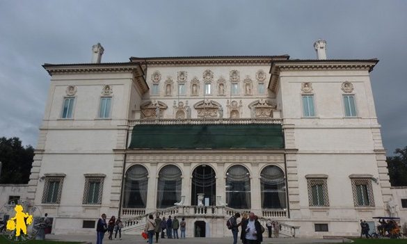 Rome en famille villa Borghese