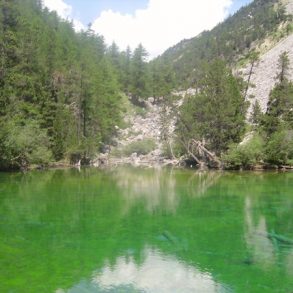 Lac Vert avec enfant randonnée dans la vallée Etroite | Blog VOYAGES ET ENFANTS