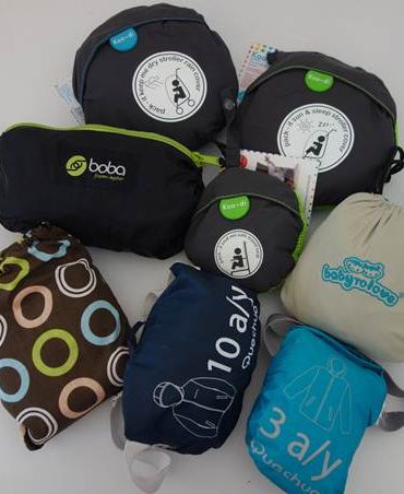 Accessoires bébé pour les maniaques de la pochette type "kway"!