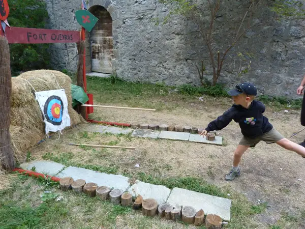 Fort Queyras avec des enfants