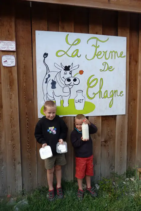 La ferme de Chagne Hautes alpes en famille