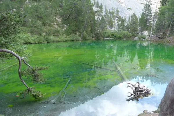 Lac Vert en famille