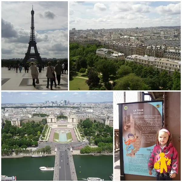 3 jours à Paris avec enfants - La Tour Eiffel