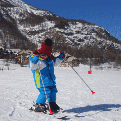 Le ski avec des enfants
