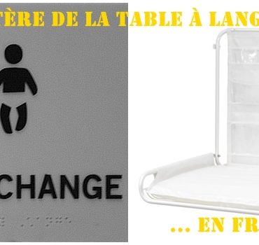 Le mystère des tables à langer