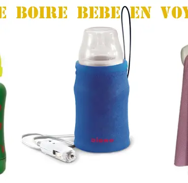 Faire boire bébé en voyage: 5 accessoires utiles