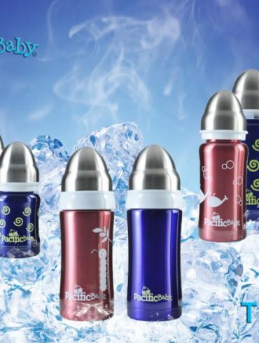 Biberon inox isotherme et évolutif Pacific Baby