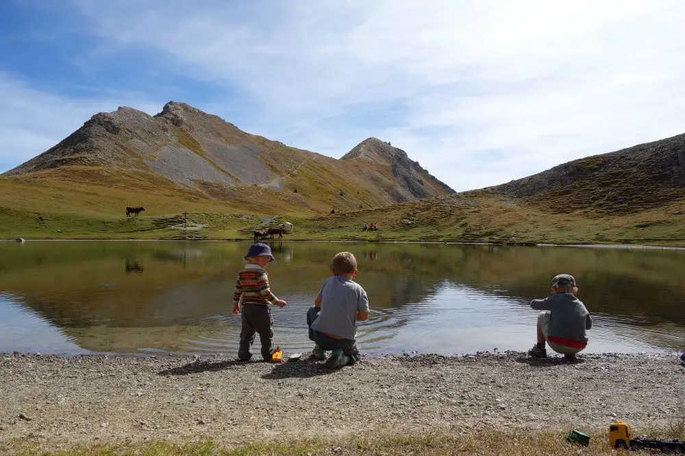 Randonnée Hautes Alpes Avec des enfants - lac du Soulier (24)