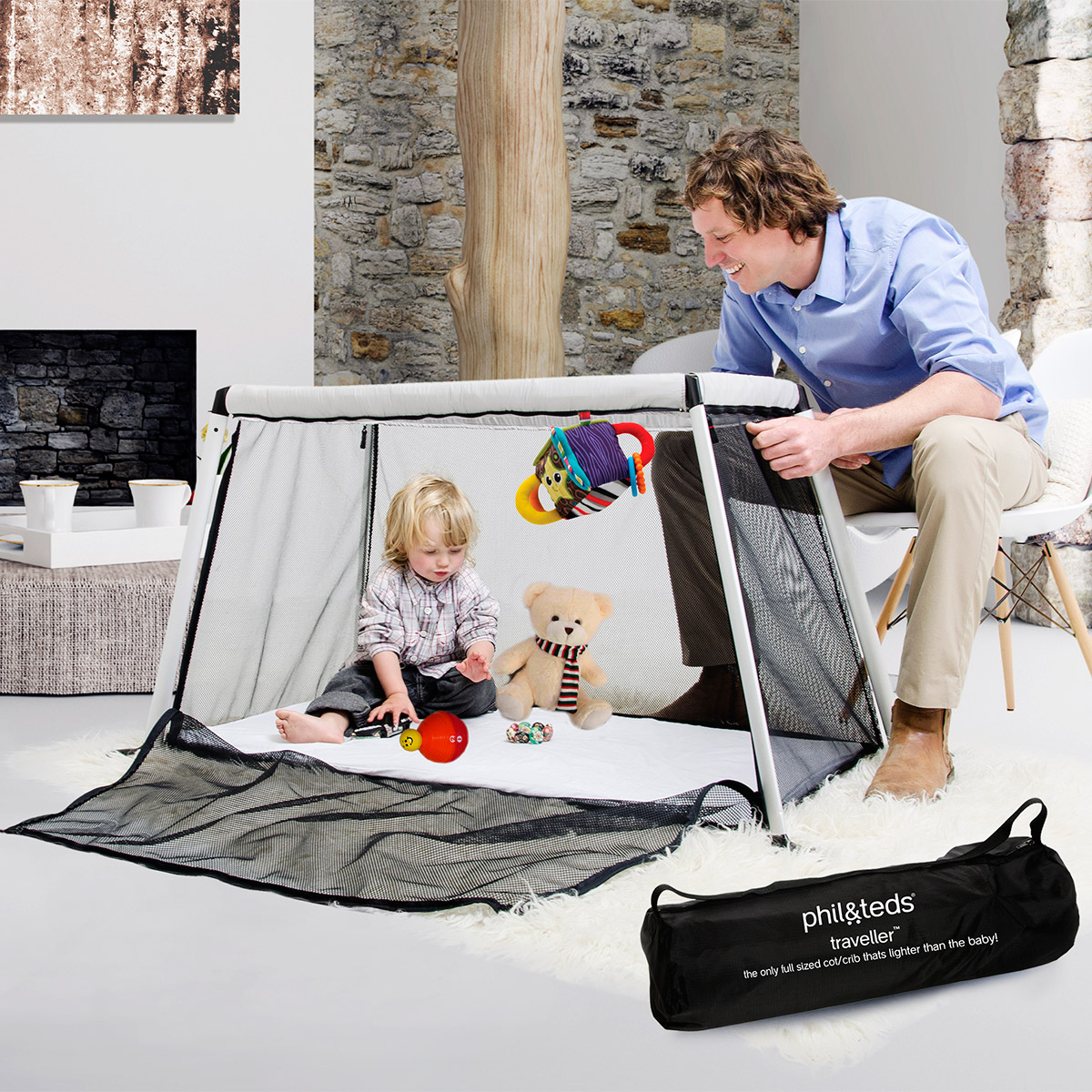 Lit de voyage bébé Simple Bed - Babysun - LITTLE TRAVELER