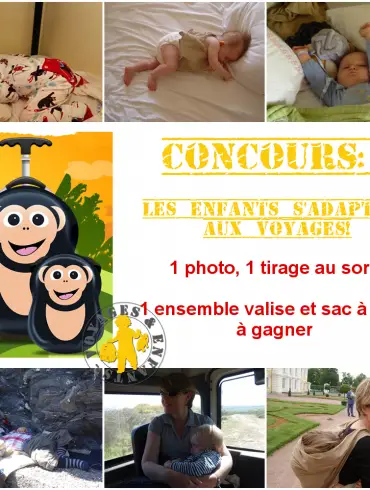 Concours photo: les enfants s'adaptent en voyage!