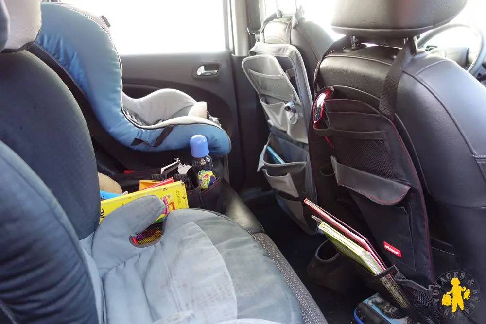 Organisateur de voiture Stown Longs trajets en voiture avec bébé et enfant nos conseils | Blog VOYAGES ET ENFANTS'Go et Candide