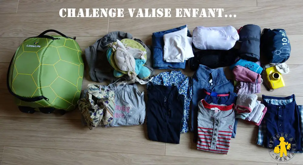 Un voyage détendu avec des vêtements pour enfants