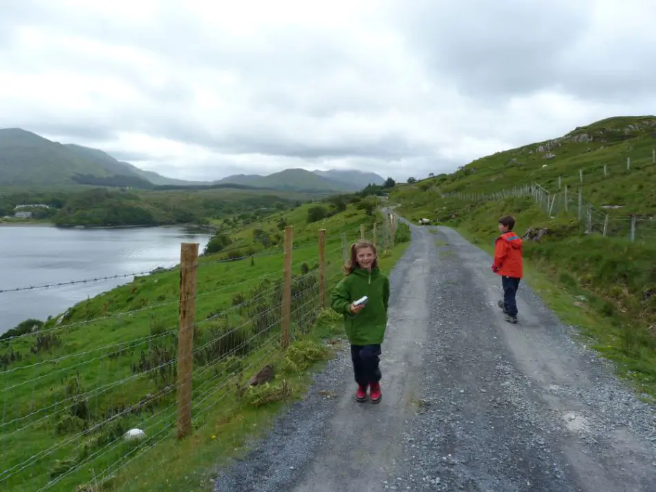 Randonnee Connemara en famille