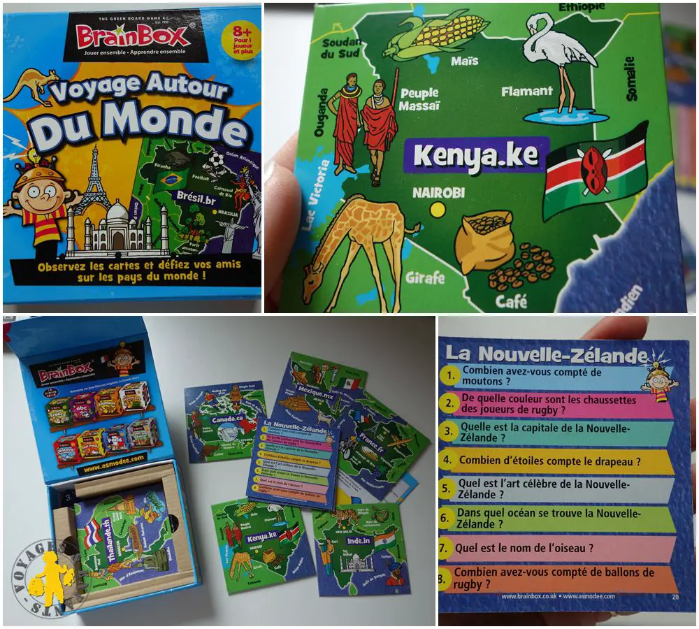 Voyage autour du monde jeu de voyage Asmodée 5 idées de jeux de voyage | Blog VOYAGES ET ENFANTS