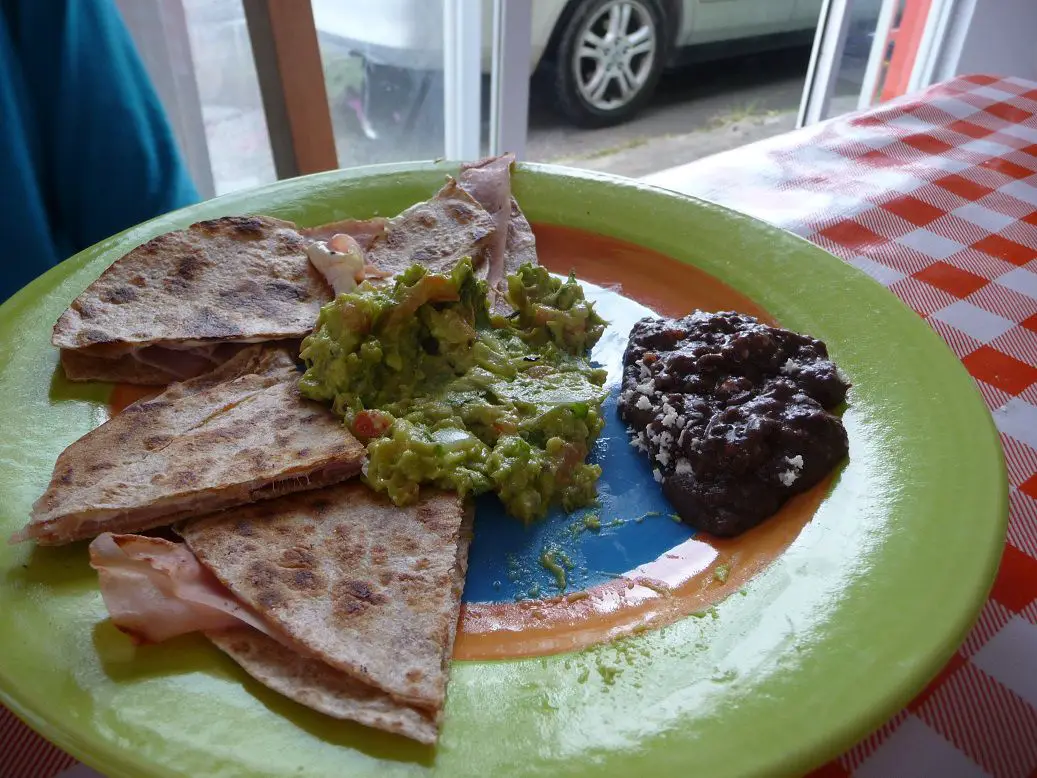 quesadillas